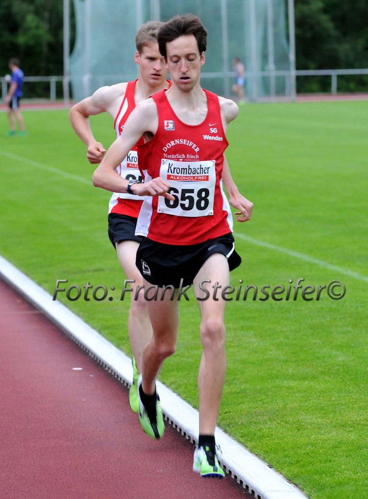 Zweiter im Gesamtklassement über 5000 Meter beim Ausdauer-Cup-Lauf am Molzberg wurde Sven-Christian Sidenstein in 15:27,1 min.