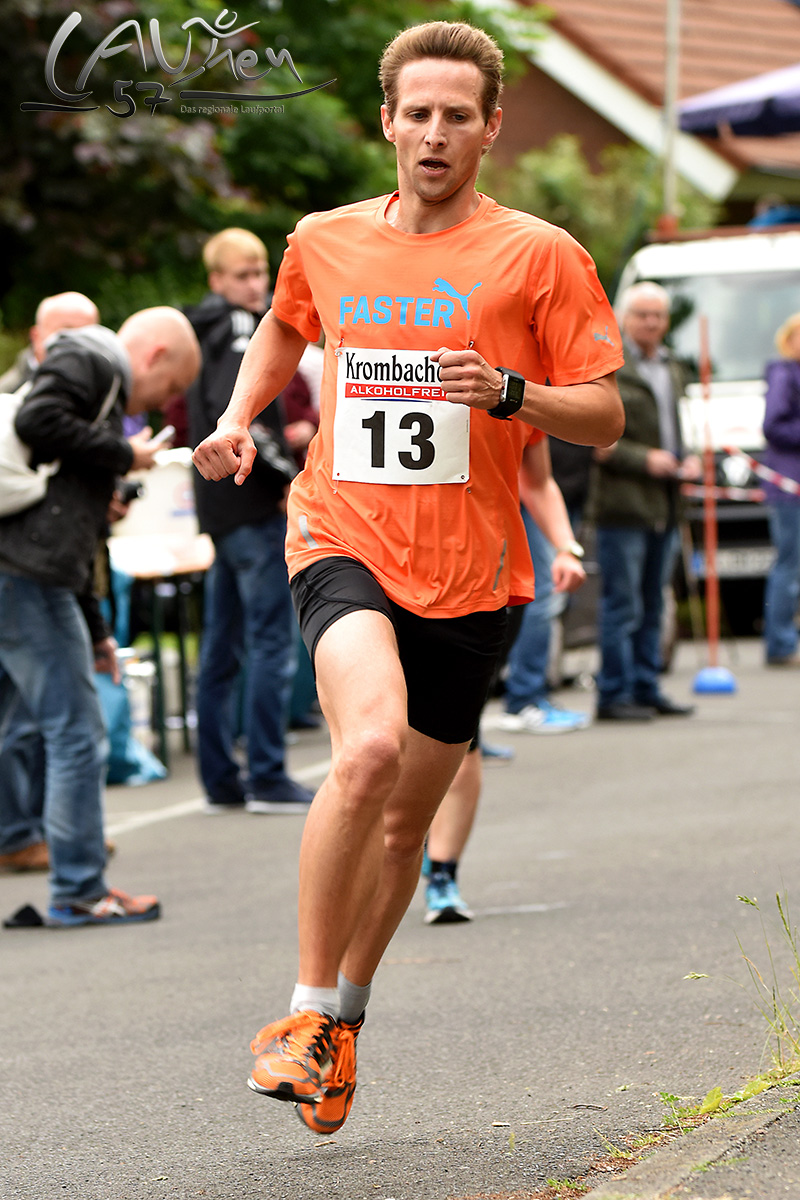 Der Wilgersdorfer Markus Mockenhaupt lief der Konkurrenz in Mudersbach auf und davon und siegte souverän.