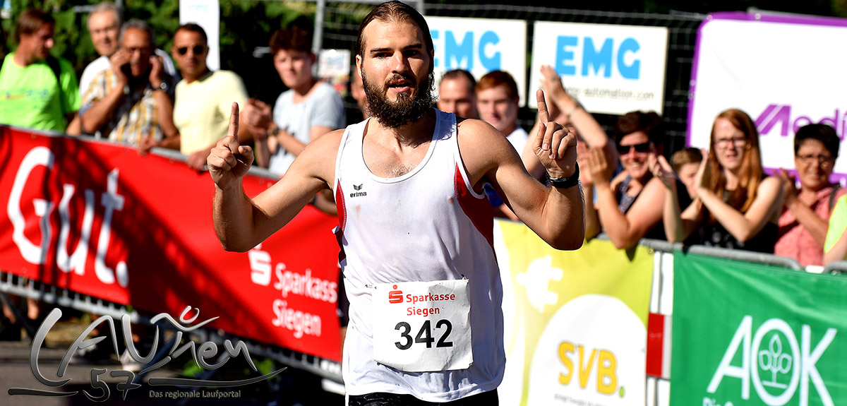 Der Sieger des Frühstart-Marathons: Jens Jung aus Siegen-Trupbach.