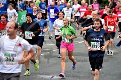 13. Siegerländer AOK-Firmenlauf am 5. Juli 2016 mit Start und Ziel auf dem Bismarckplatz