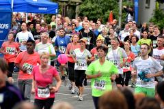 13. Siegerländer AOK-Firmenlauf am 5. Juli 2016 mit Start und Ziel auf dem Bismarckplatz