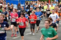 13. Siegerländer AOK-Firmenlauf am 5. Juli 2016 mit Start und Ziel auf dem Bismarckplatz