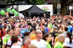 13. Siegerländer AOK-Firmenlauf am 5. Juli 2016 mit Start und Ziel auf dem Bismarckplatz