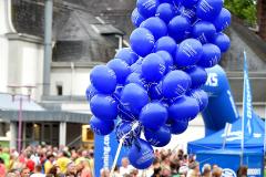 13. Siegerländer AOK-Firmenlauf am 5. Juli 2016 mit Start und Ziel auf dem Bismarckplatz